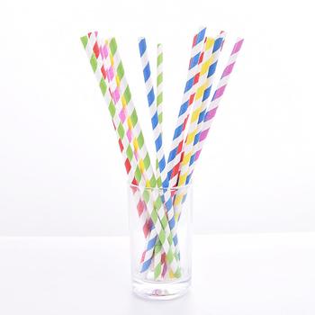 Fsc Kraft Paper Straw Material Flexible Cocktail Straws