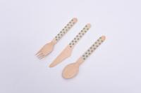 High Quality Disposable Products Tableware Series Wood Knife Fork Spoon
