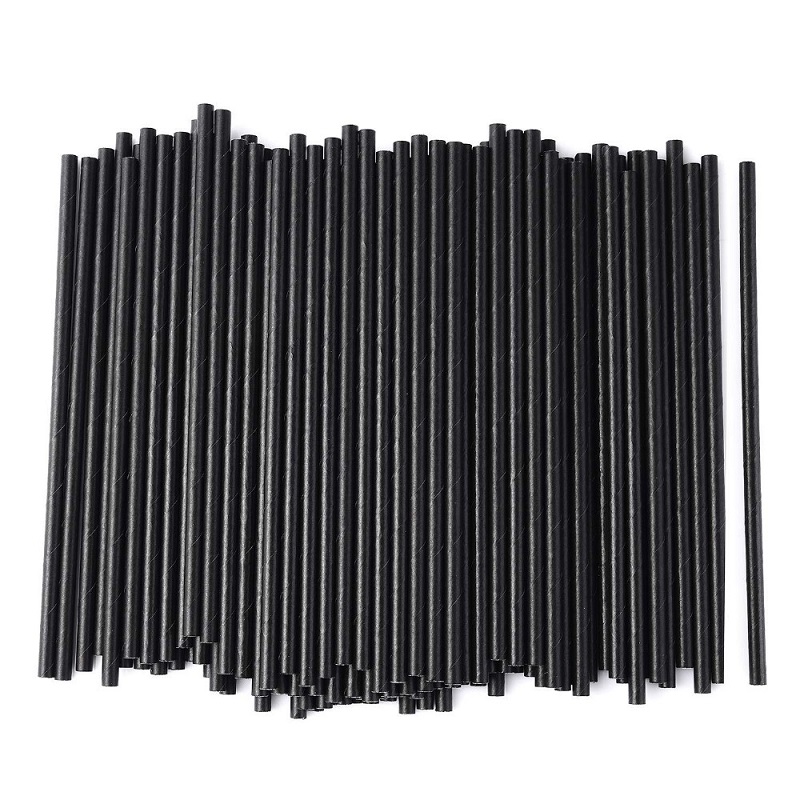 product-ISROYAL HOUSEWARE-wholesale biodegradable compostable black individual wrapped paper straw c