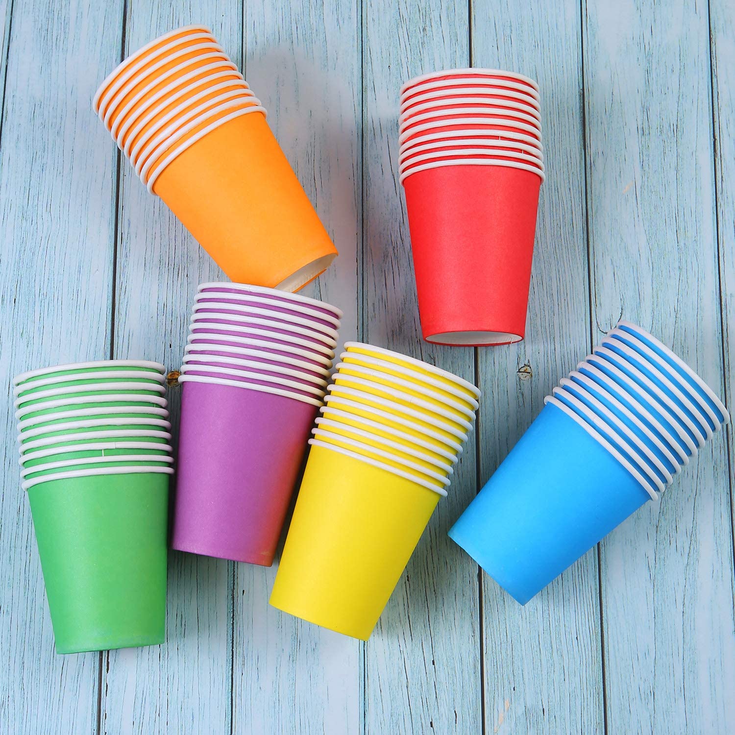 product-Disposable Coffee Cups Recycable Cold Drink Paper Cup Biodegradable Tableware Coloful Cup-IS