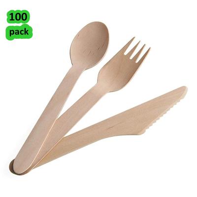 best seller wholesale disposable biodegradable wooden cutlery