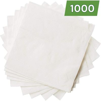 high quality white disposable paper napkin Serviettes for cocktail restaurant dining