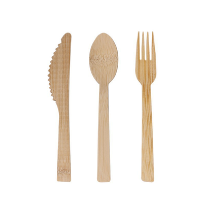 A hot selling export to Europe amazon products essential for family dinner party tableware bamboo cutlery
